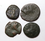 4 бронзові монети античної Греції, фото №4