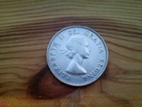 50 центов 1953 Канада серебро, фото №2