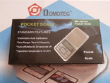 Ювелирные карманные весы Pocket Scale MH-500 0,01-500г + Батерейки, фото №4