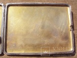 Серебряный портсигар с фениксом., фото №10