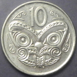 10 центів Нова Зеландія 2001, фото №2
