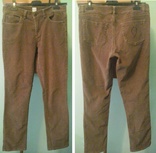 Стрейч вельветовые брюки New Look, p.eur38, фото №3