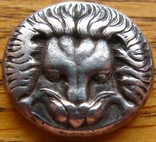 Греческая серебряная монета, тетрадрахма "новоделы", фото №4
