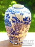 Ваза голландия -  Antique 1907 De Porceleyne Fles Royal Delft Vase, фото №2
