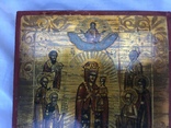 Икона Бо19 век Богородица Скорбящих  . В киоте, фото №6