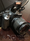 Фотоаппарат Canon 600D (с двумя аккумуляторами) полностью рабочий + сумка, фото №7