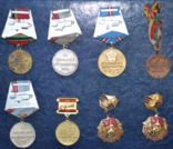 Набор медалей СССР 8 шт., фото №3