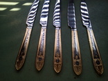 Ножі з позолотою., фото №6