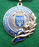 Медаль "За заслуги перед містом" з документом, фото №3