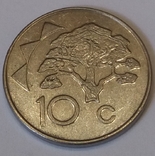 Намібія 10 центів, 1998, фото №2