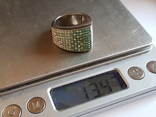 Современное кольцо. Серебро 925 проба. Размер 18, фото №9