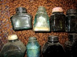 Бутылочки из под чернил 50-70 годов., фото №3