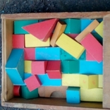 Новые деревяные кубики Ссср в ящике., фото №2