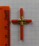 Крестик (золото, корол), фото №4