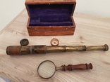 Подзорная труба, лупа и компас Henry Barrow, фото №2