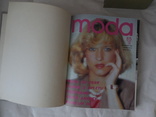 Книга из серии журналов Мода 1985 иностранного производства толщиной 30 мм большой формат, фото №2