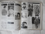 Книга из серии журналов Мода 1982 иностранного производства толщиной 25 мм большой формат, фото №10