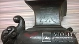 Бронзовые вазы, Китай 18-19 век, ручная раб., 23 см, фото №12
