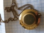 Часы СССР карманные "Чайка"позолота, фото №2