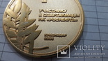 Медаль настольная НК роснефть позолота, фото №9