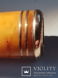 Мундштук из цельноточеного янтаря в оригинальном футляре, фото №9