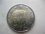 2 евро 2009 год Люксембург-юбилейная, фото №2
