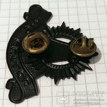 Израиль. Кокарда инженерных войск старого образца на берет - Israel military beret badge, фото №5