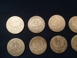 5 злотых Польша , серебро ( 10 штук ), фото №6