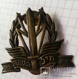 Израиль. Кокарда связиста на берет после 1991 года Israel signals beret badge Армия Связь, фото №2