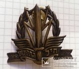 Израиль. Кокарда связиста на берет после 1991 года Israel signals beret badge Армия Связь, фото №4