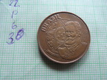 25 центавос  2009  Бразилия  (Р.6.30)~, фото №4