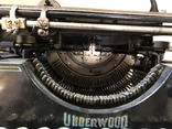 Старинная печатная машинка Ундервуд, фото №6