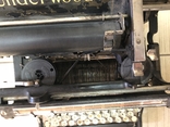 Старинная печатная машинка Ундервуд, фото №8