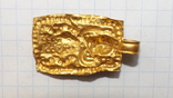 Золотая привеска ЧК с антропоморфным изображением, фото №6