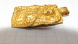 Золотая привеска ЧК с антропоморфным изображением, фото №7