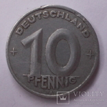  ГДР 10 пфеннигов 1949 года. А, фото №4
