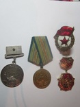 Медаль "За отвагу" ,кавказ и знак., фото №2