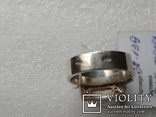 Перстень с биркой из серебра 925 пробы.Раухтопаз., фото №5