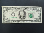 20 долларов 1993г. (редкие), фото №2
