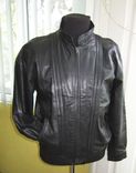 Лёгкая кожаная мужская куртка C&amp;A. Лот 540, фото №2