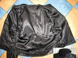 Лёгкая кожаная мужская куртка C&amp;A. Лот 540, фото №7