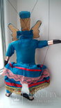  Театральная кукла марионетка дерево 40см Индия, фото №4