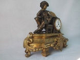 Каминные часы XIX века Vincenti &amp; Cie 1855, фото №3