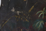 Картина Натюрморт. Фрукты и цветы. Масло, холст, фото №4