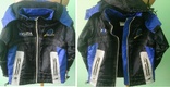 Детская куртка ветровка SBI fashion, синтепон, флис, фото №2