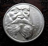 200 крон Словакия 1997 состояние UNC серебро, фото №5