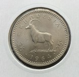 Родезия. 2 шиллинга 6 пенсов = 25 центов 1964 г. UNC, фото №5