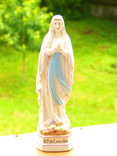 Статуэтка "Дева Мария" Италия - фарфор - Lady of Lourdes - 30 см, фото №3