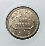 Сейшельские острова / Сейшелы. 1 рупия 1972 г. UNC, фото №3