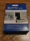 Тестер кабельный RJ45+BNC тестирования витой пары и коаксиального кабеля, фото №5